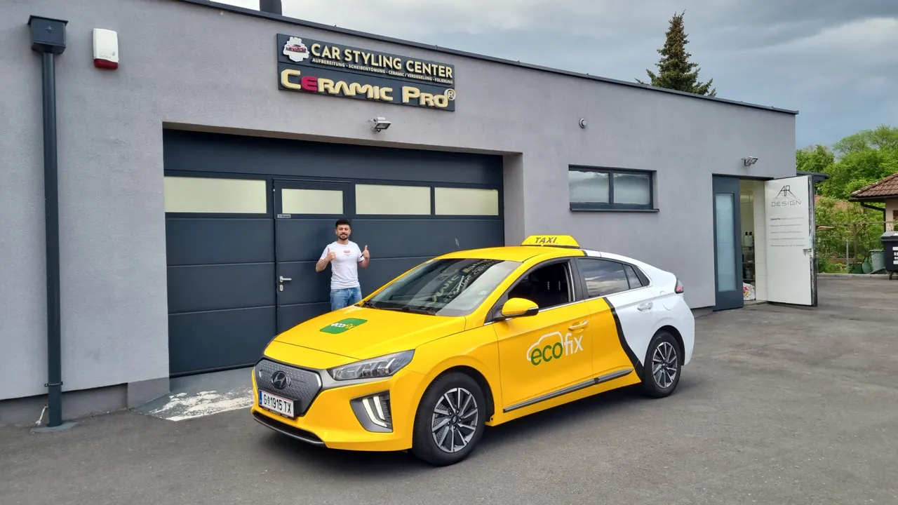 Geräumige EcoFix Taxis für Gruppen in Graz